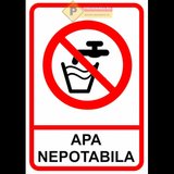 Indicator apa nepotabila